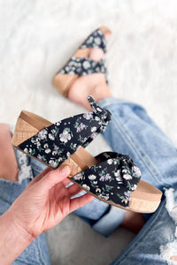 Corkys Footwear - Floral Wedge Sandal