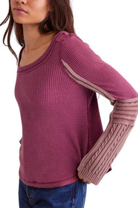 Free People - Swinging Cable Cuff Top