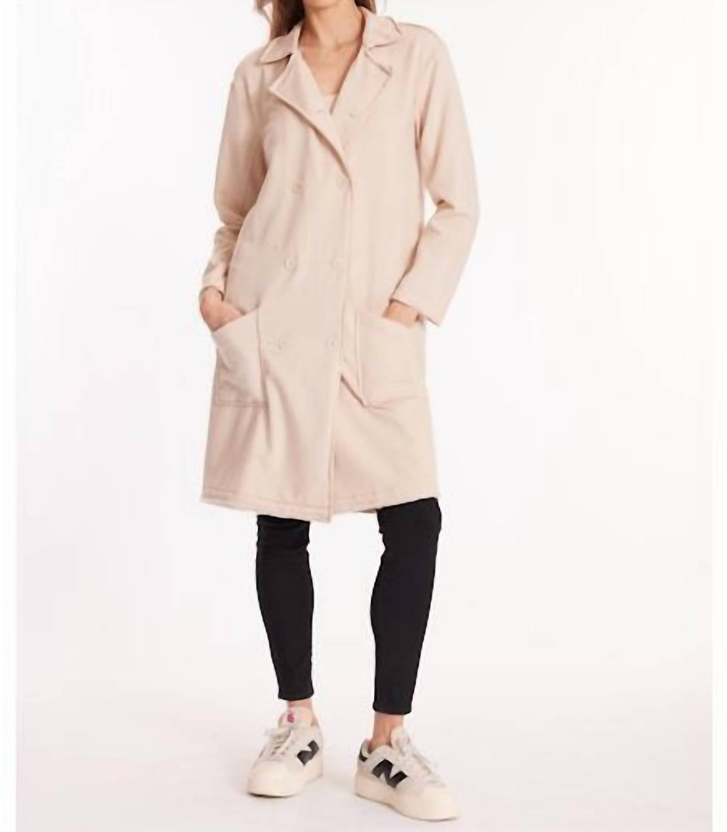 Mododoc - Double Breasted Trench Coat