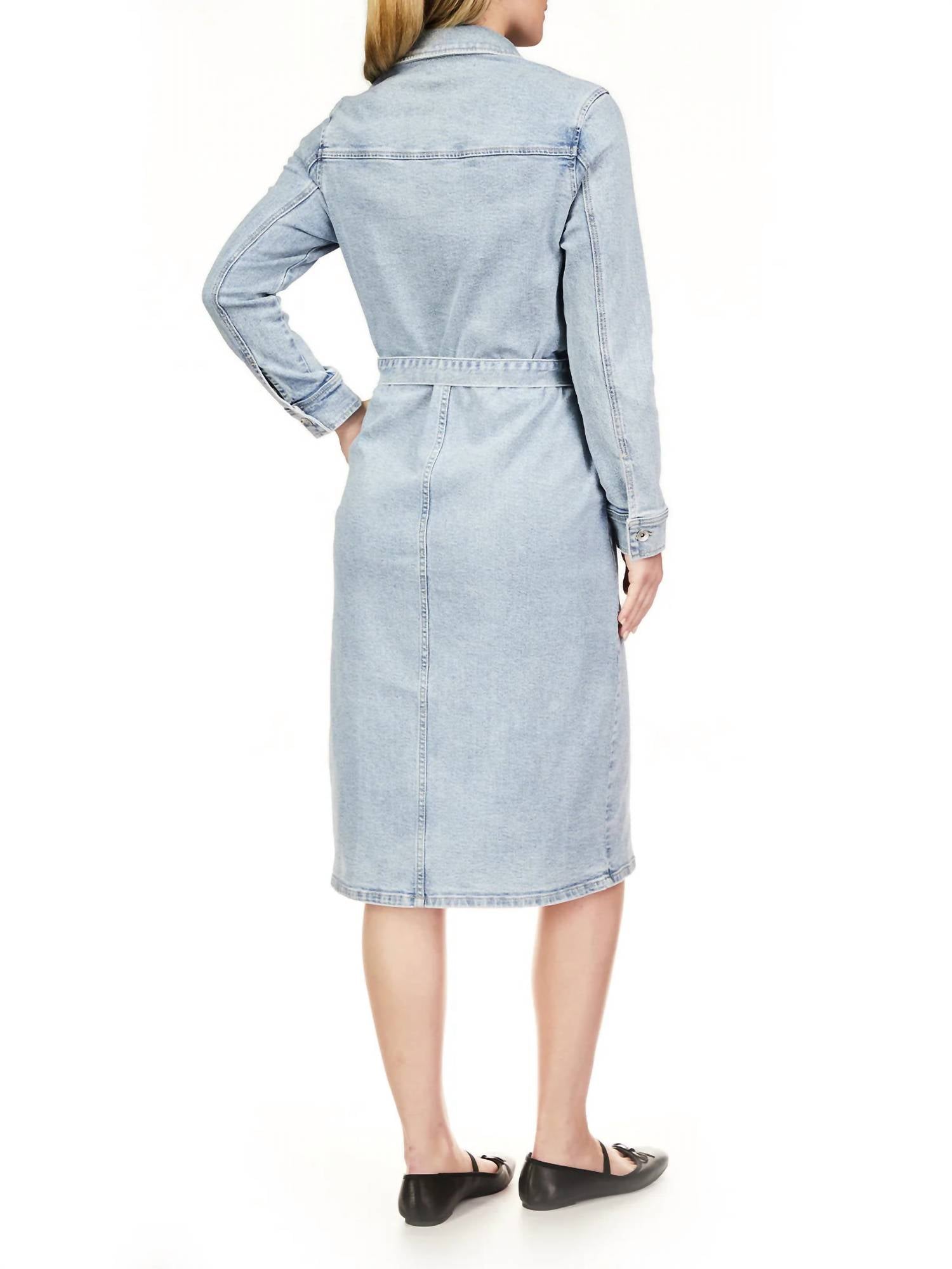 Sanctuary - WRAPPED UP DENIM DRESS