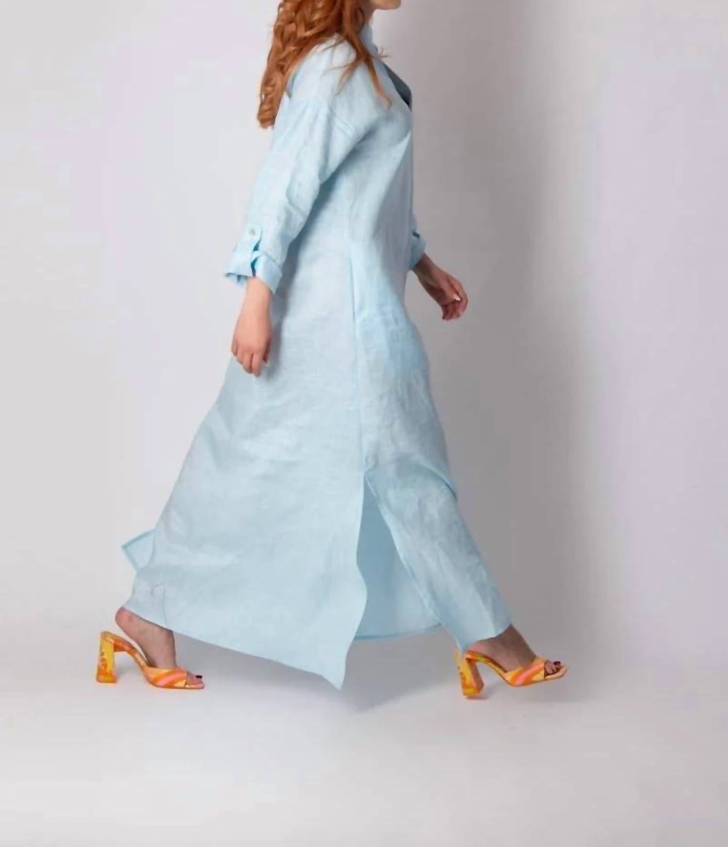 Eug Fashion - Linen Long Dress
