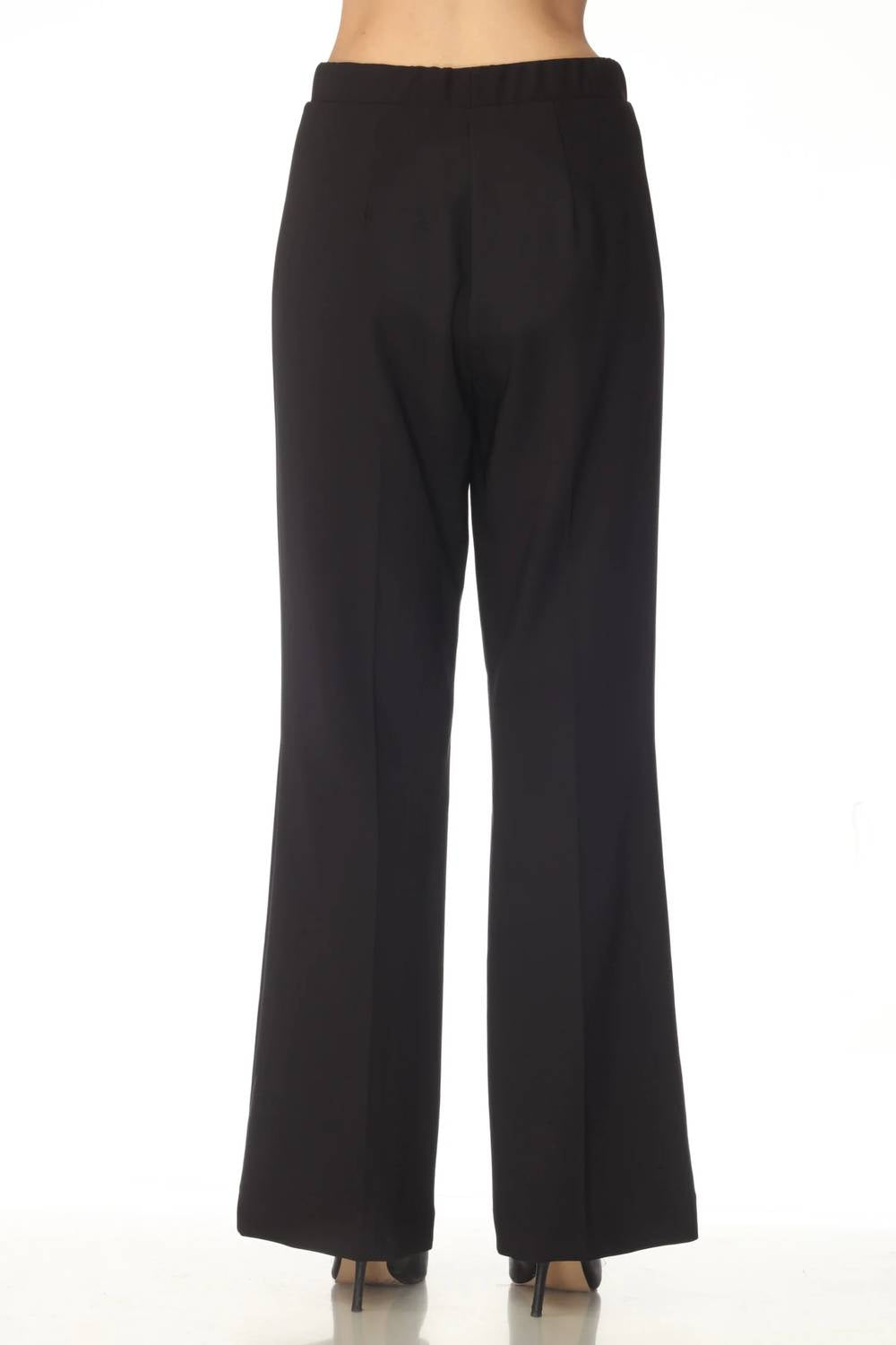 Joseph Ribkoff - Bow Pockets Pull On Flared Pant