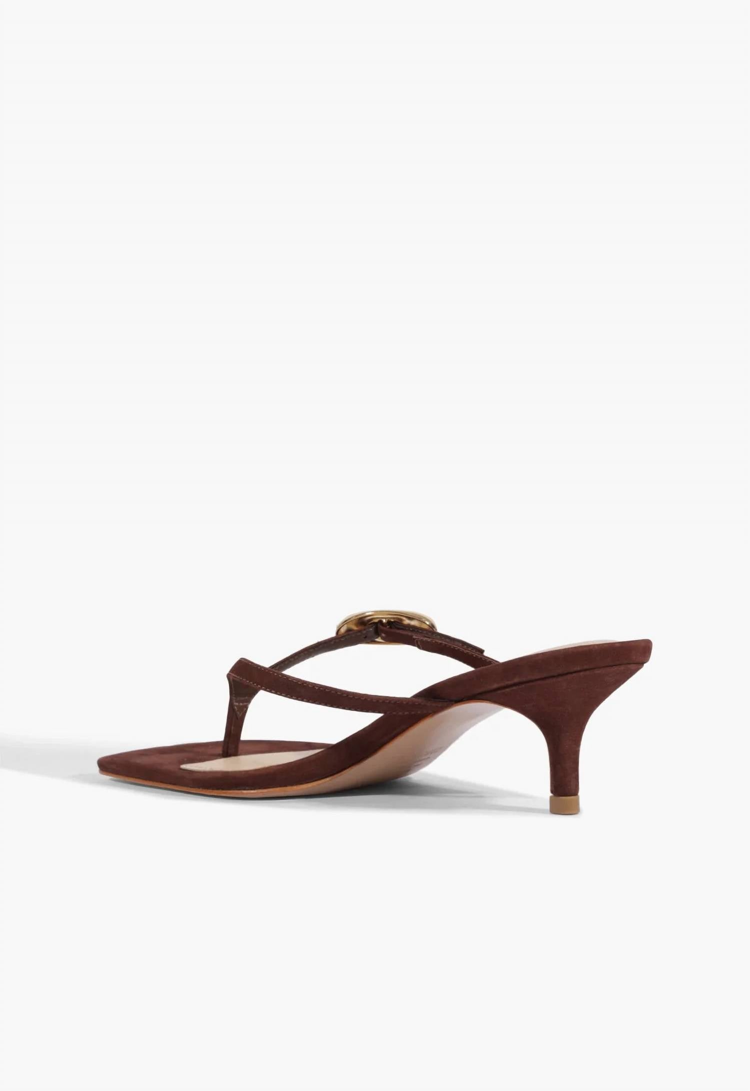 Schutz - Women's Miriam Nobuck Sandal