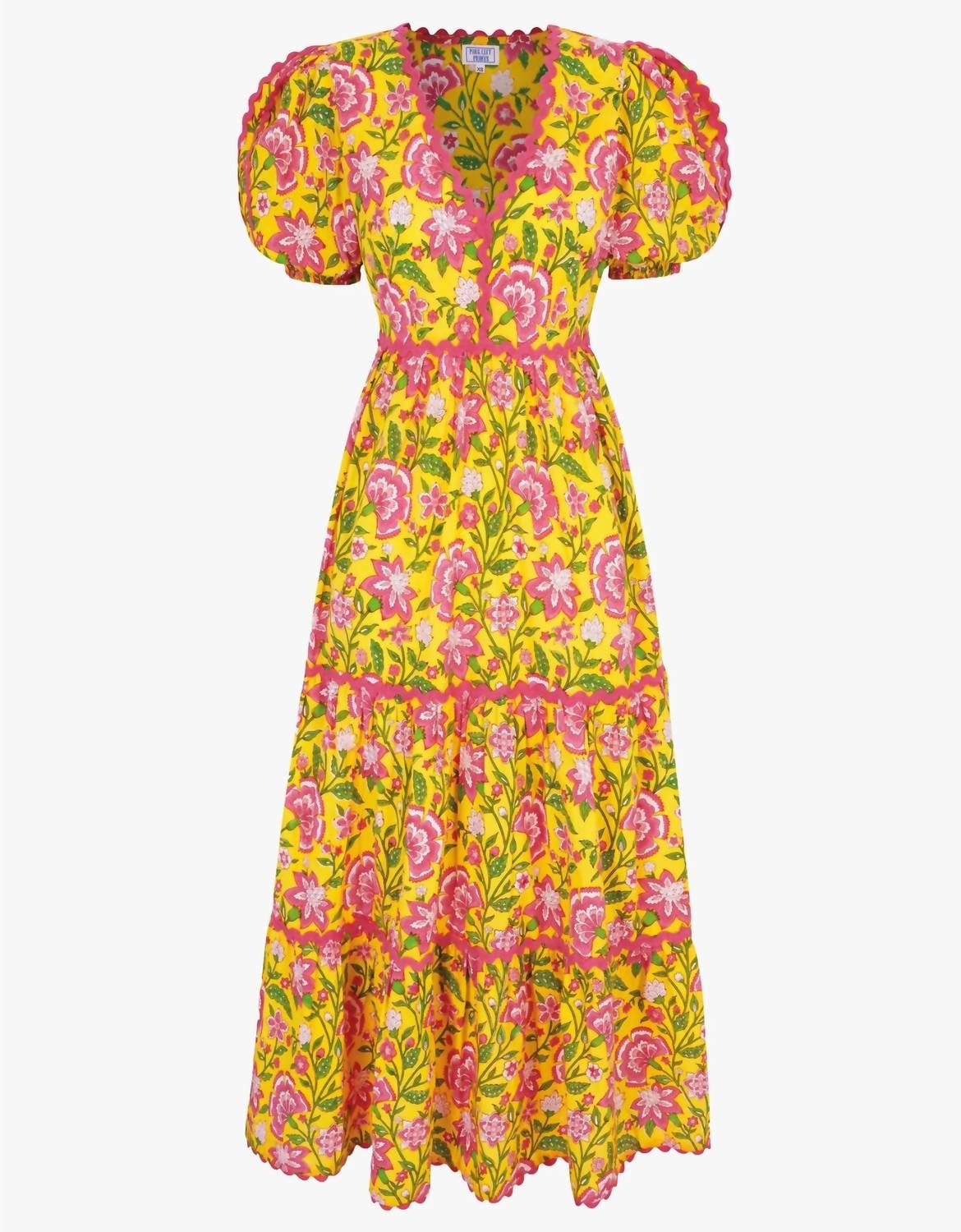 Pink City Prints - Jolie Dress