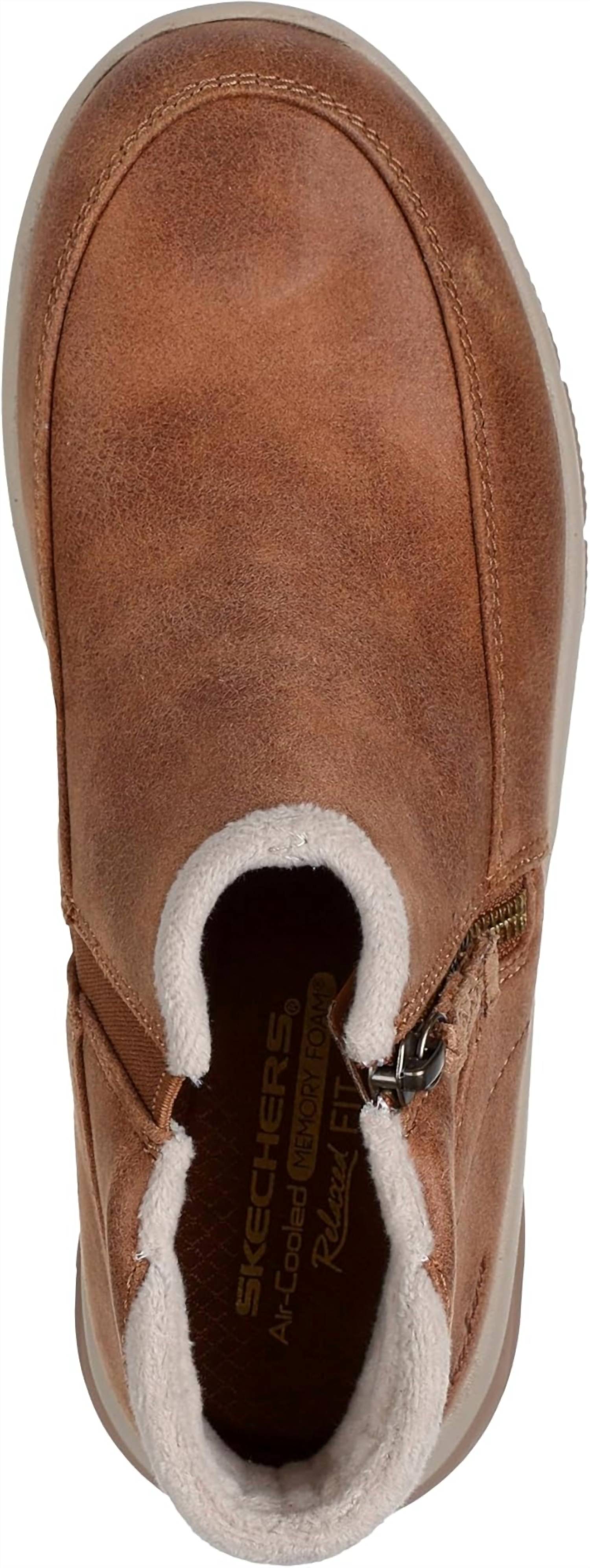 Skechers Women's Easy Going Boot in chestnut - women's shoe - view 5