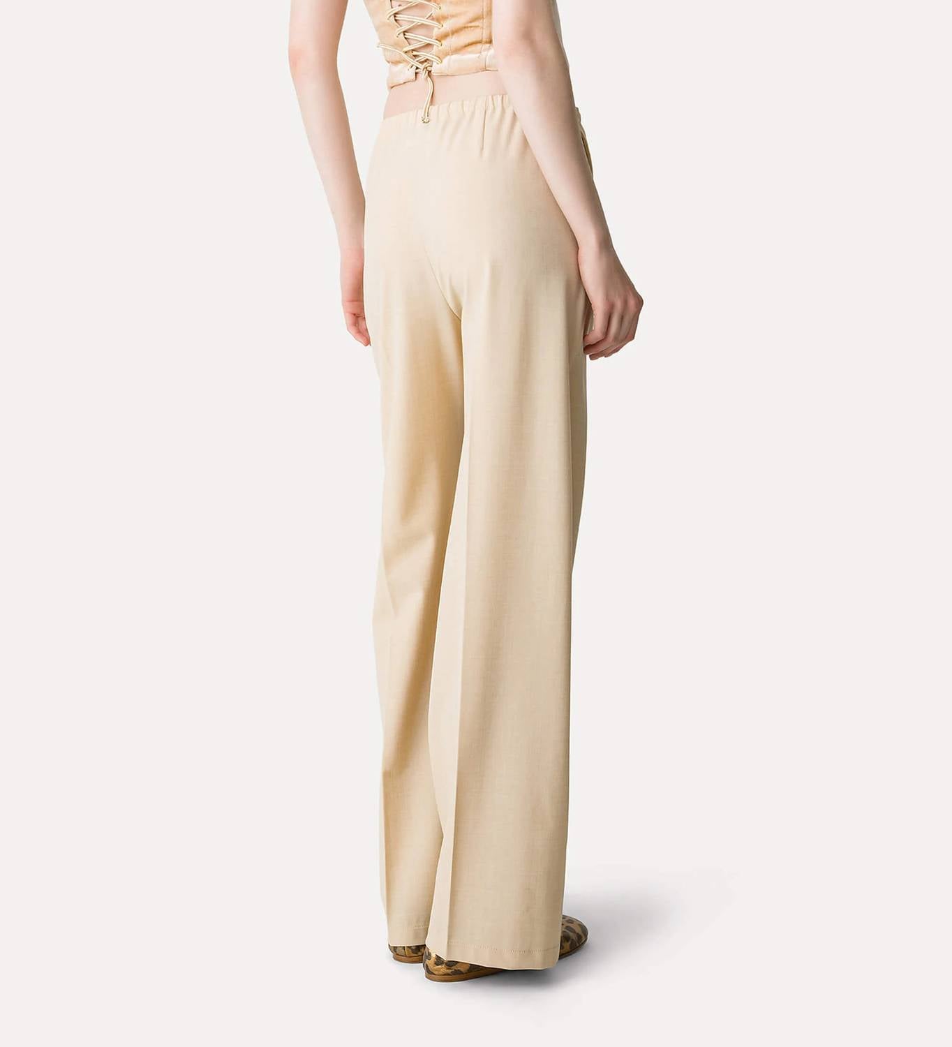 Forte Forte - WOOL BLEND CANVAS DRAWSTRING PANTS