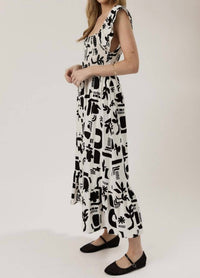Gilli - Smocking Top Midi Dress