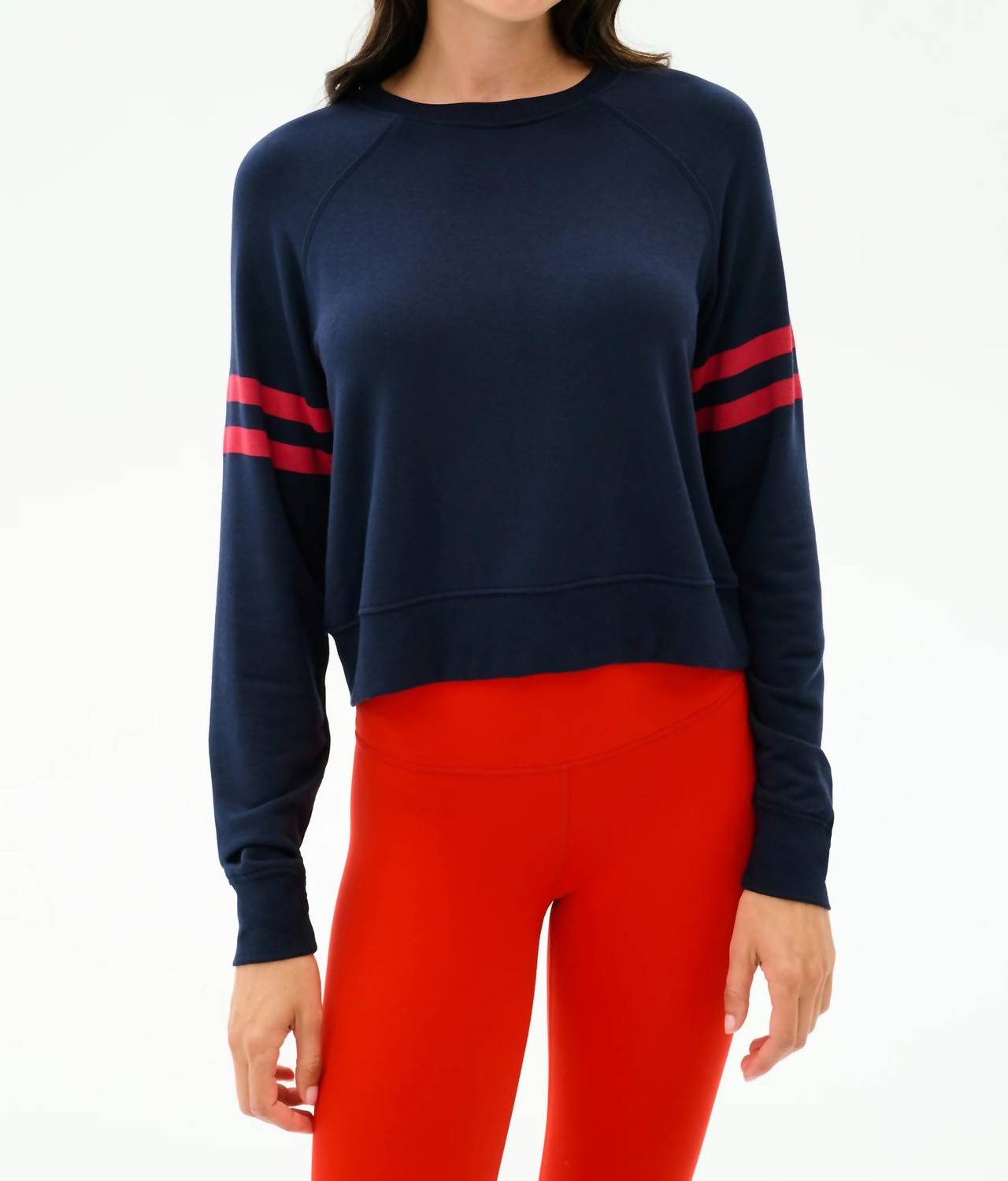 Splits59 - Brooks Stripe Fleece Sweatshirt
