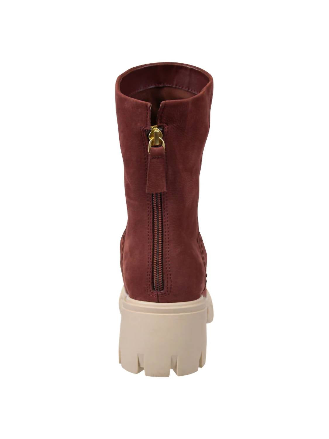 Naked Feet - Women's Protocol Heeled Mid Shaft Boots