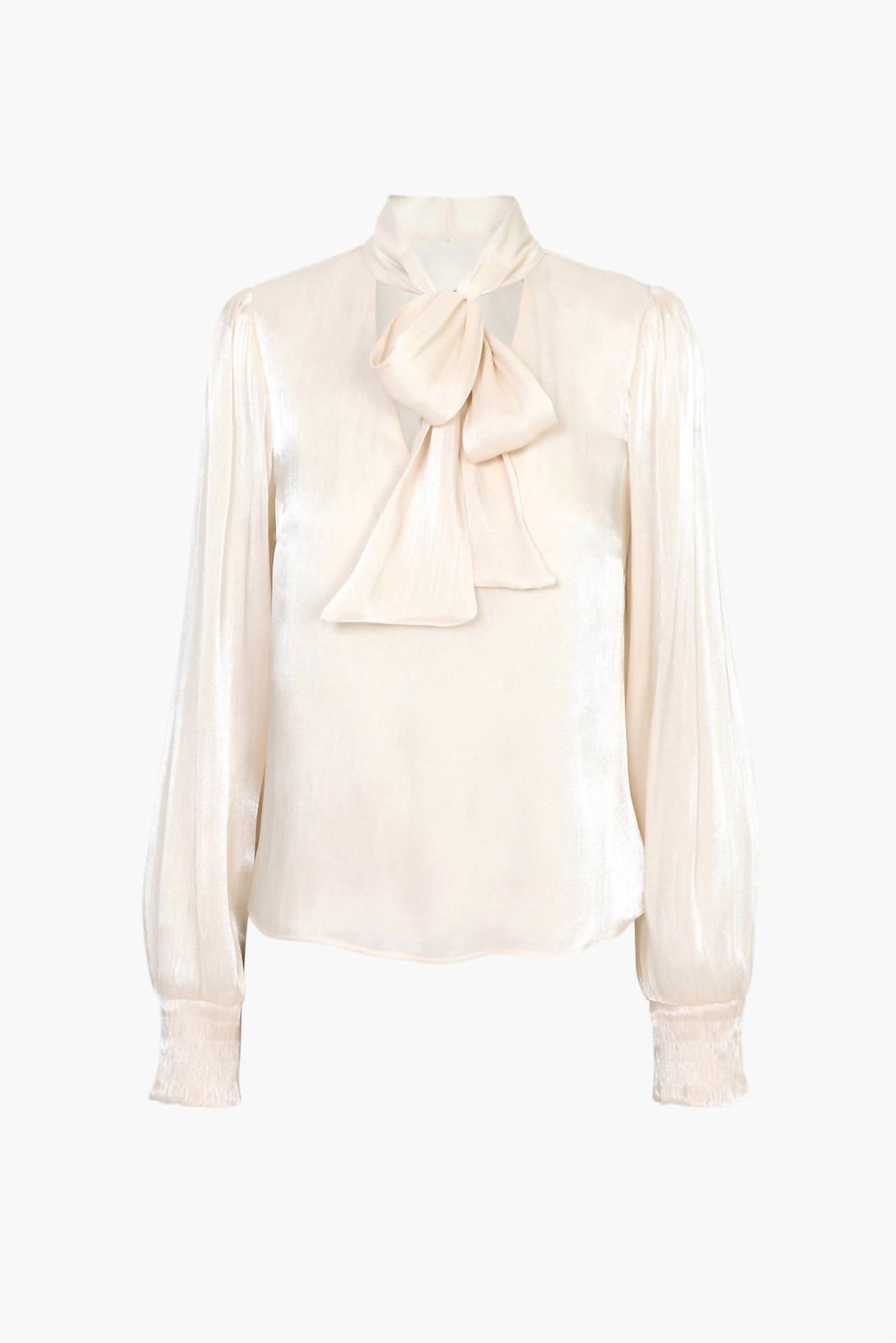 Adelyn Rae - JISENIA TIE NECK BLOUSE