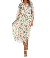 Entro - Handpicked Floral Midi Dress
