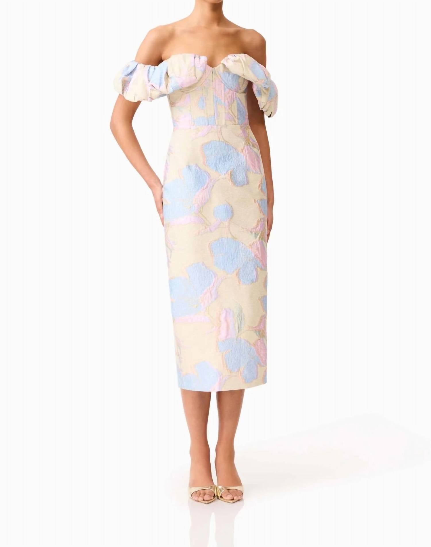 Elliatt - Marlene Strapless Midi Dress
