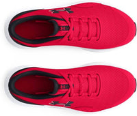 UNDER ARMOUR Boy's Surge 4 Running Shoes in red black white - kids' sneaker - view 4