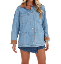 She + Sky - Timber Trail Denim Barn Jacket