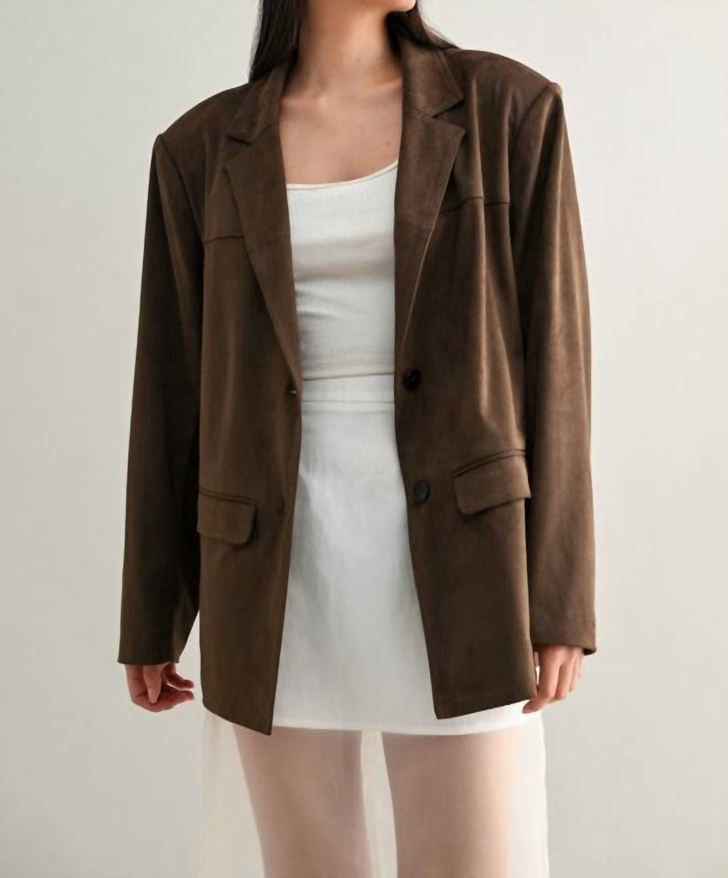 Mable - Sadie Suede Blazer