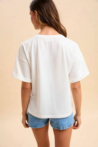 Anniewear - Embroidered Duck Tee