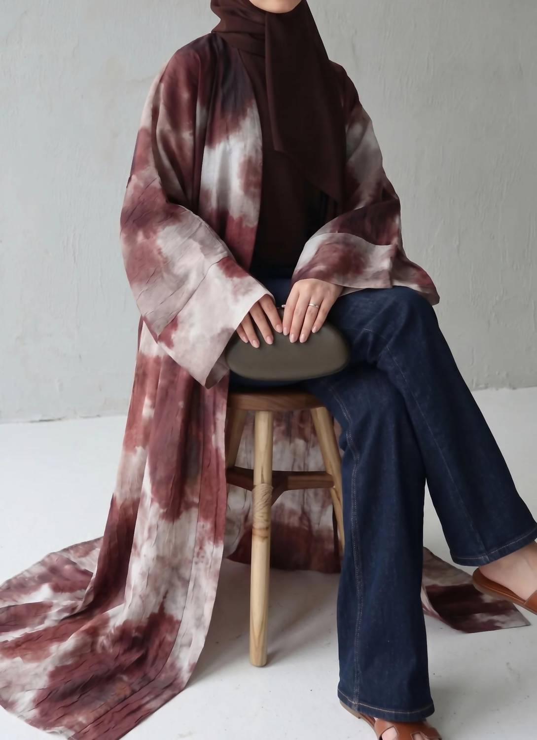 La Mignonne Collections - Azure Mist Kimono
