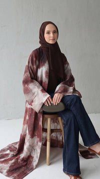 La Mignonne Collections - Azure Mist Kimono
