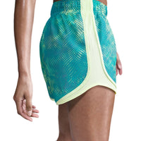 NIKE Women's Tempo Lined Dri Fit 3in Shorts in turquoise - women's shorts - view 5