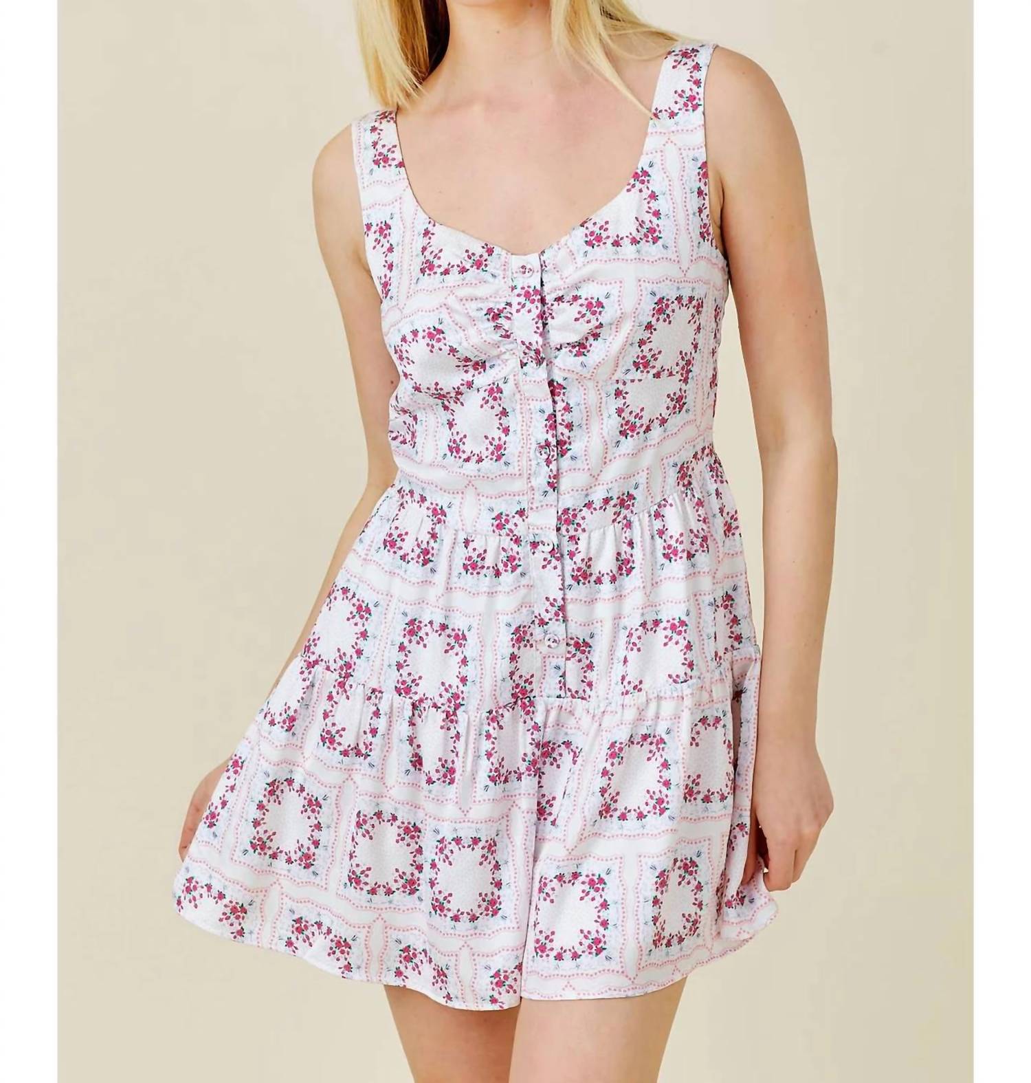Baevely By Wellmade - Floral Romper