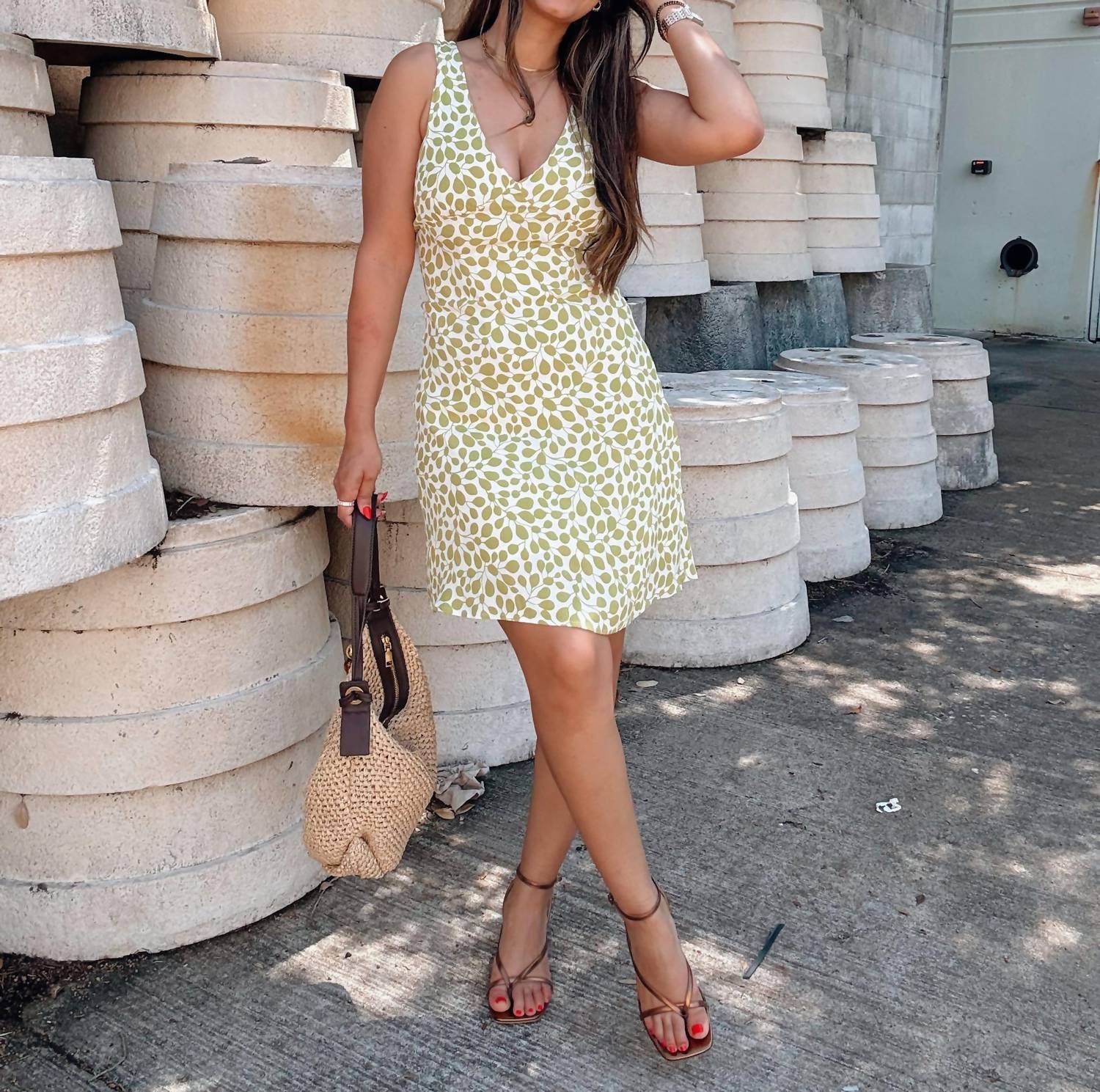 The Workshop Studio - Leafet Mini Dress