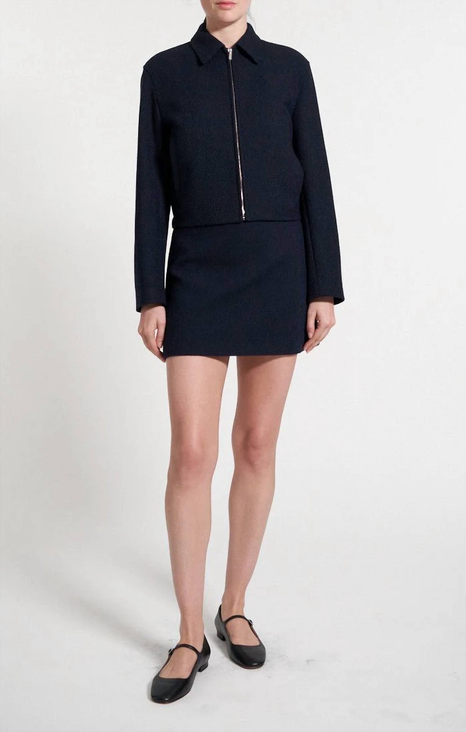 Theory - High Waisted Mini Skirt