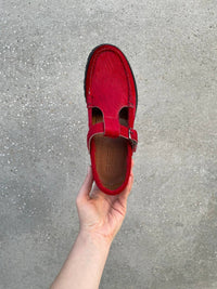 Sesa Footwear - Women's Providence Hairy Calfskin T-strap Loafer