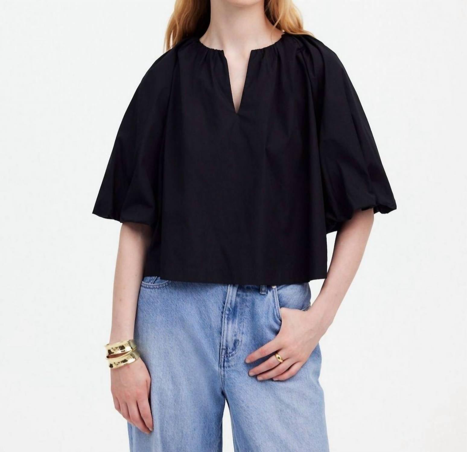 Madewell - Bubble-sleeve Top