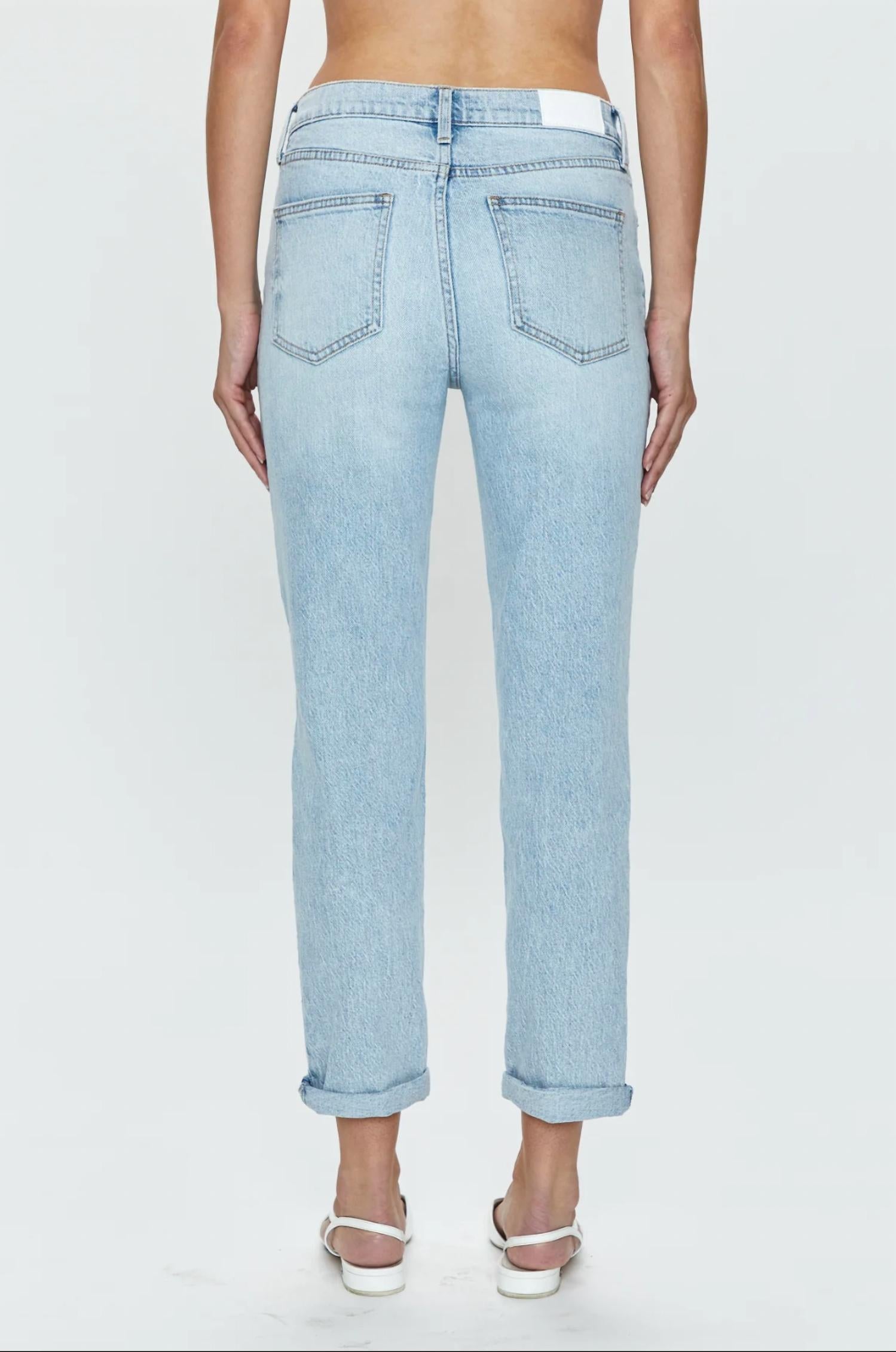 Pistola - Riley Mid Rise Girlfriend Jean