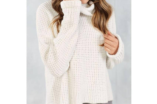 Wendy Waffle Knit Sweater