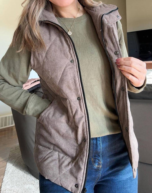 Michelle Mae - Remy Zip Up Vest