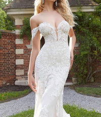 Morilee - Priyanka Frosted Alencon Lace Gown