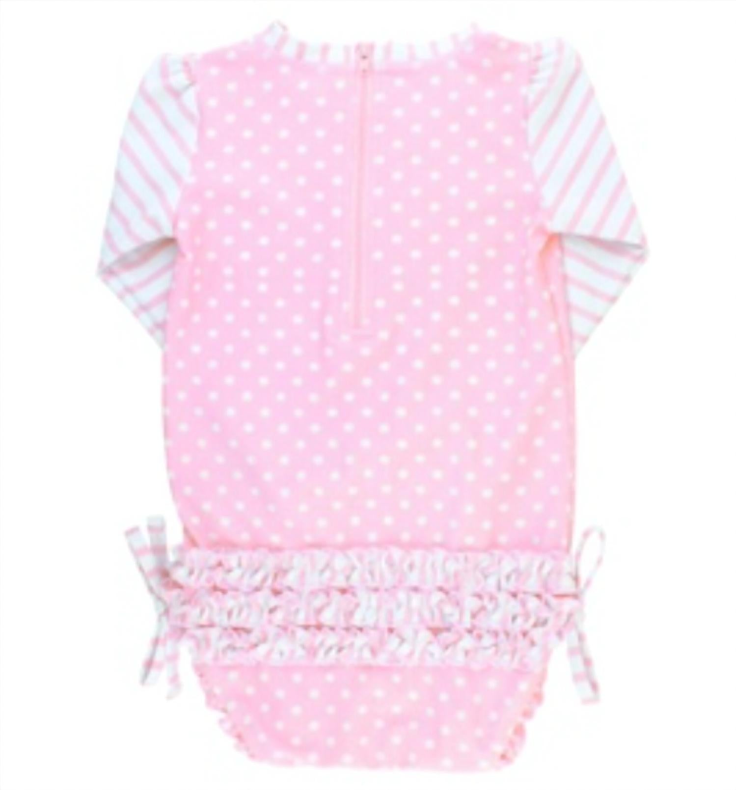 Rufflebutts - Kid's One Piece Rash Guard Swimsuit