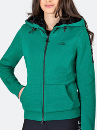 GREEN PEPPER WOMAN’S FULL ZIP HOODY SWEATSHIRT