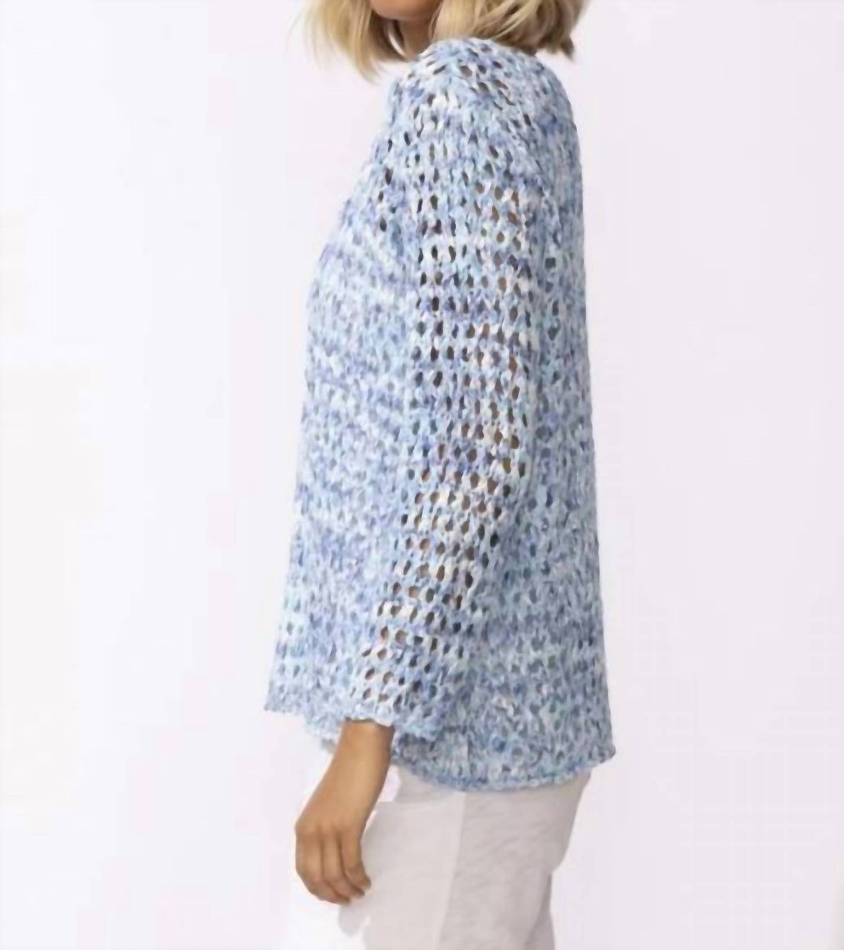 Escape By Habitat - Sea Salt Knit Easy Pullover Sweater