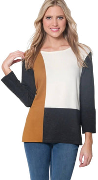 Multiples - Block Sleeves Sweater