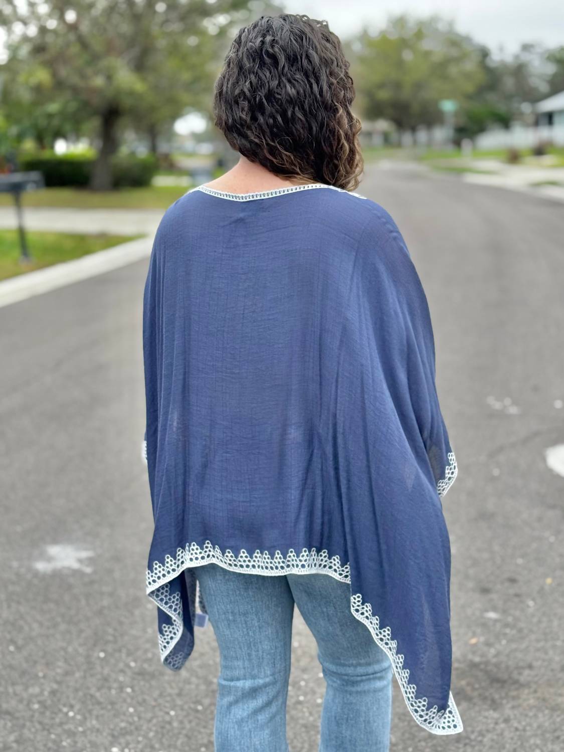 Coco + Carmen - Amaryllis Poncho Top