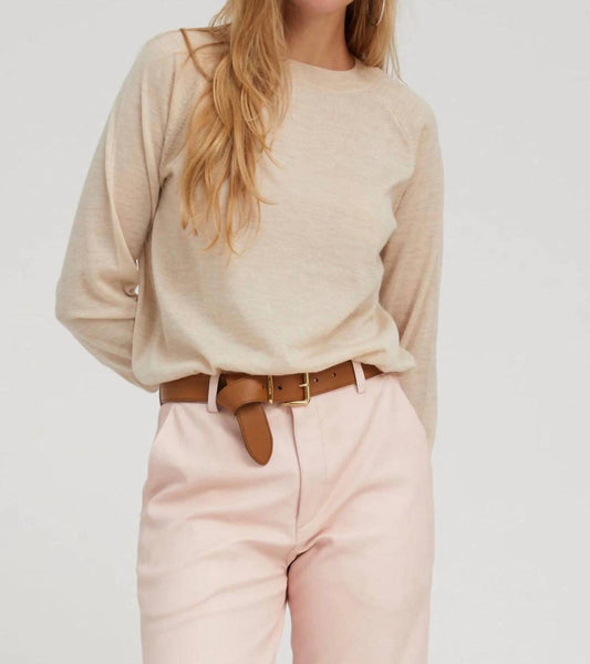 Sprwmn - Long Sleeve Raglan Sweater