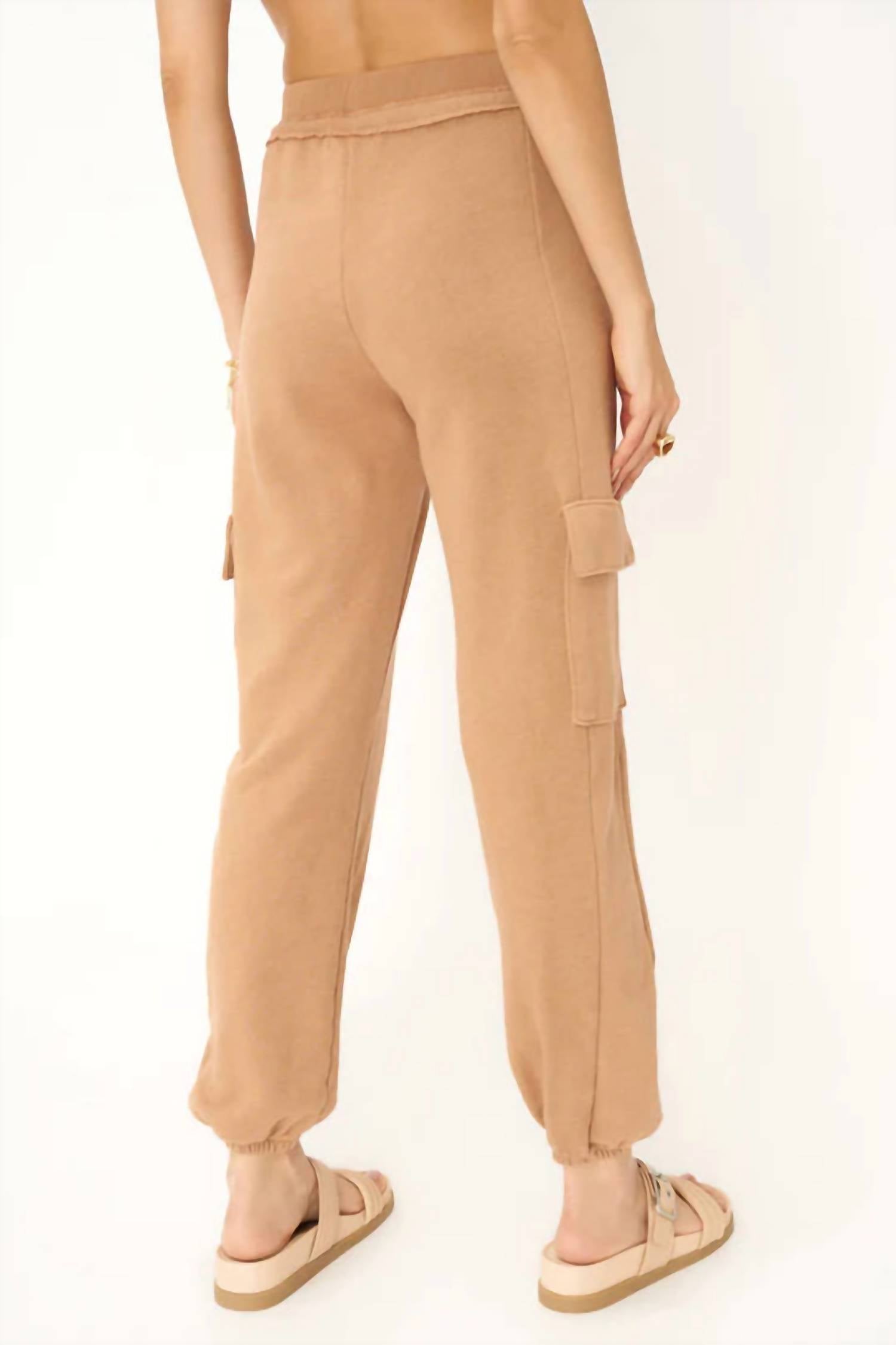 Project Social T - Raven Raw Edge Cargo Pant