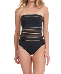 Gottex - Bandeau One Piece Bathing Swimsuit