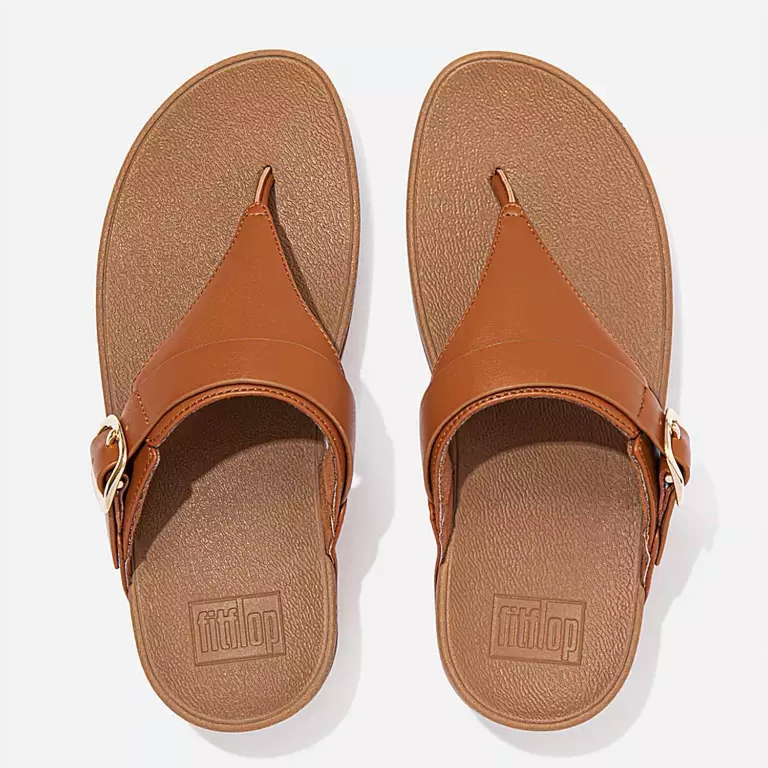 Fitflop - Women's Adjustable Leather Toe Post Sandals