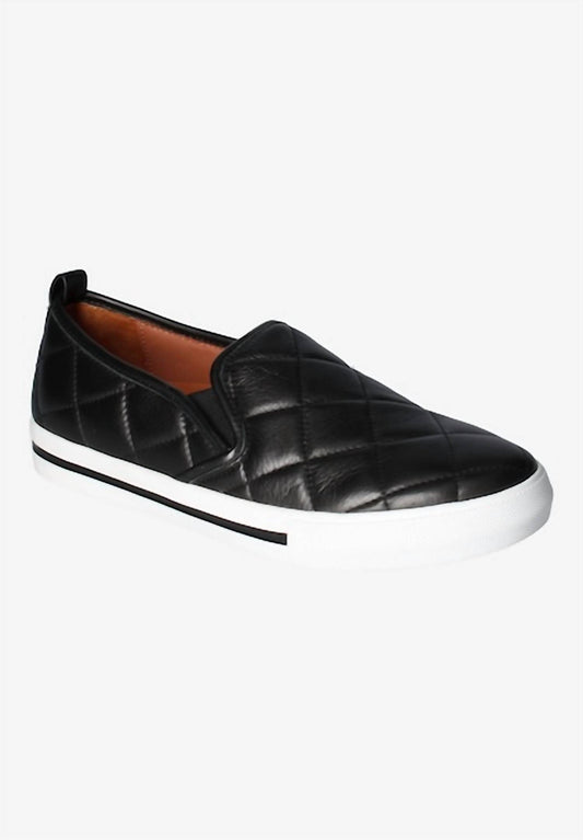 L'Amour Des Pieds - Women's Kamada Leather Slip-on Sneakers