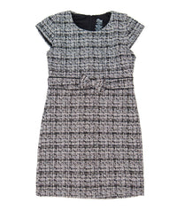 Flowers By Zoe - Ellerie Tweed Bow Dress