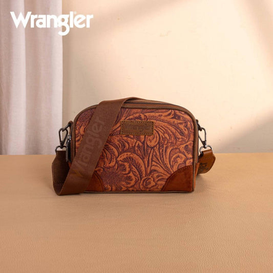 Wrangler - Vintage Floral Printed Small Crossbody Bag