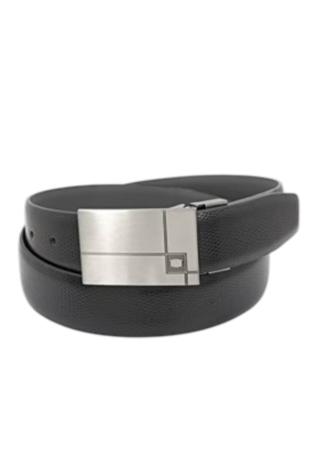 Florsheim - Men's Lizard Grain Leather Dress Belt