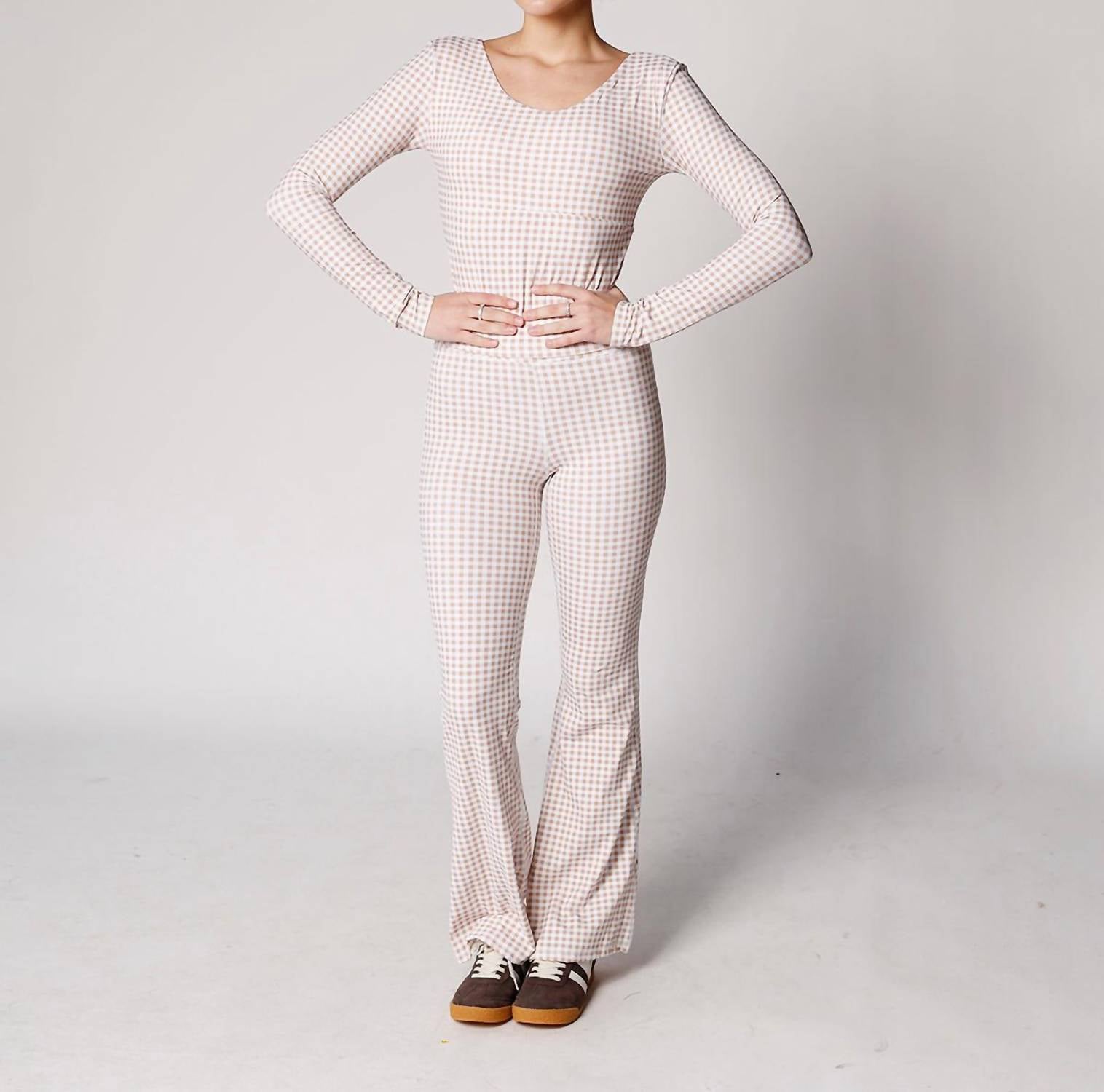 The Happy Camp3R - Gingham Girlie Active Top