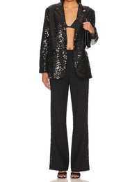 STEVE MADDEN Wavelry Dress Pant in black - women's pants - view 4