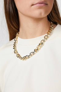 MIXED UP STATEMENT NECKLACE