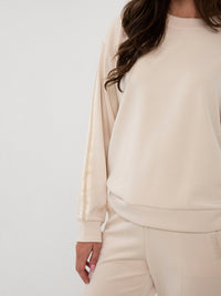 Esqualo - Rhinestones Modal Sweater
