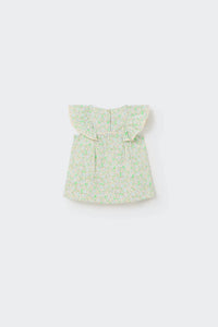 Cozmo - Girl's Bright Floral Baby Dress